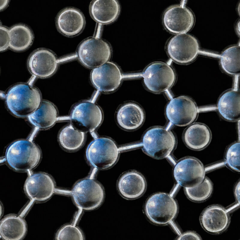 rubber molecules